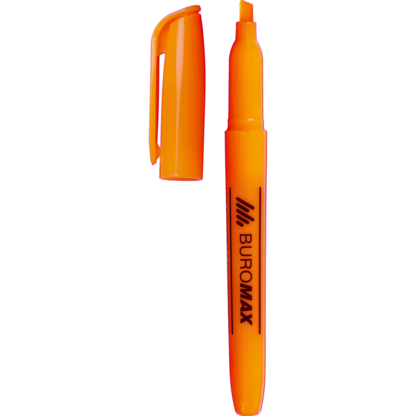 Текст-маркер Buromax Jobmax круглий, помаранчевий (BM.8903-11) - Pampik - 2