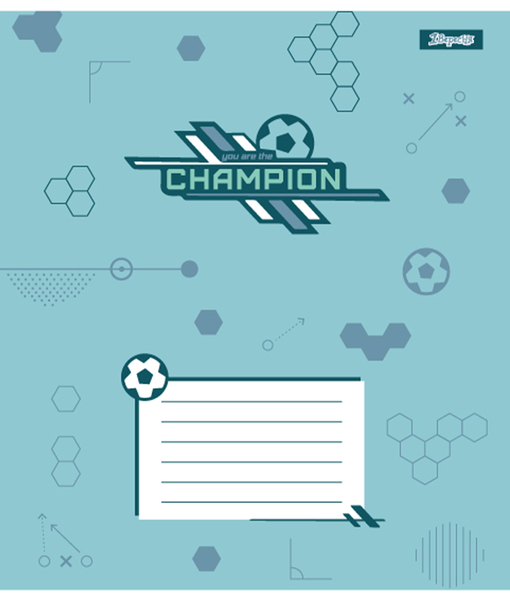 Набір зошитів 1 Вересня Game zone А5 в косу лінію 12 аркушів 25 шт. (767204) - Pampik - 3