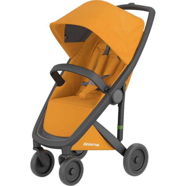Прогулянкова коляска Greentom Classic Sunflower-Black (8719323779952) - Pampik