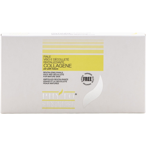 Ампулы для лица Phyto Sintesi Collagen для придания упругости коже 50 мл (10 шт. по 5 мл) - Pampik