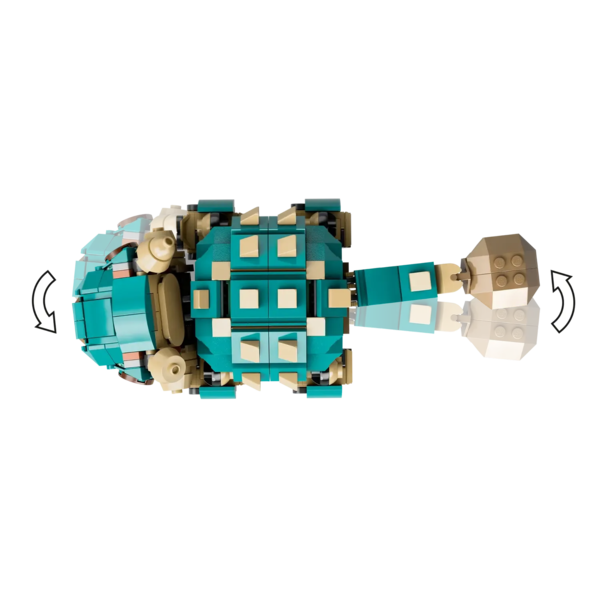 Конструктор LEGO Jurassic World Малюк Бампі Анкілозавр, 358 деталей (76962) - Pampik - 4