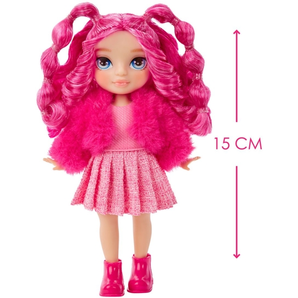 Лялька Rainbow High Littles Magenta Monroe, з аксесуарами (531180) - Pampik - 3