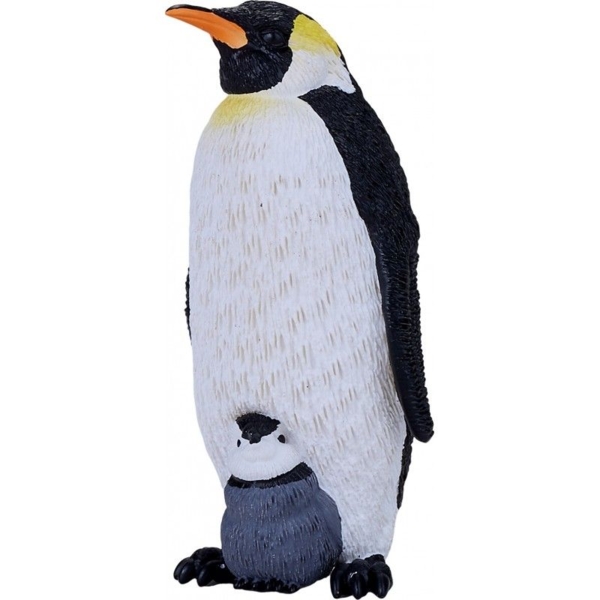 Ігрова фігурка Mojo Імператорський пінгвін з пташеням (381082) - Pampik