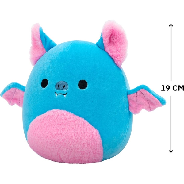 М'яка іграшка Squishmallows Кажанчик Бойл 19 см (SQCR06579) - Pampik - 6