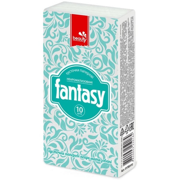 Носовые платки Beauty Fantasy 10 шт. - Pampik