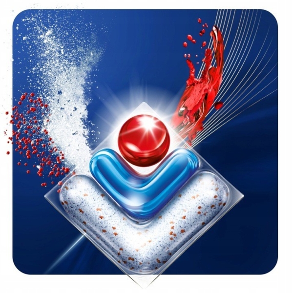 Капсули для посудомийних машин Finish Ultimate Plus All in 1 Baking Soda, 25 шт. - Pampik - 2