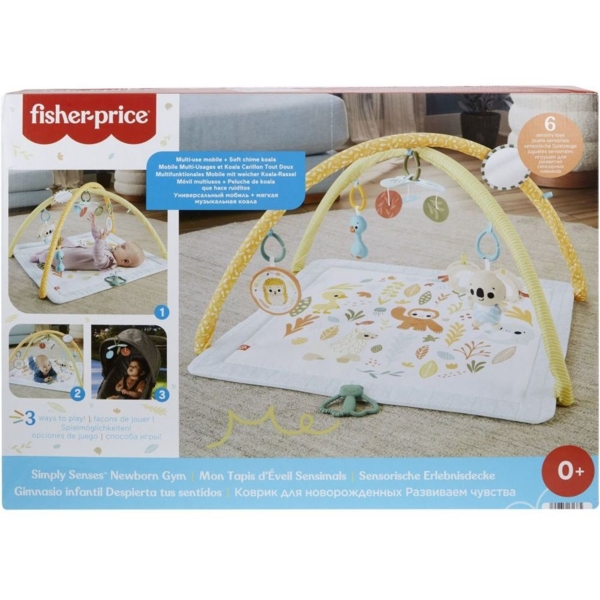 Развивающий коврик Fisher-Price Первые прикосновения ребенка (HRB15) - Pampik - 7