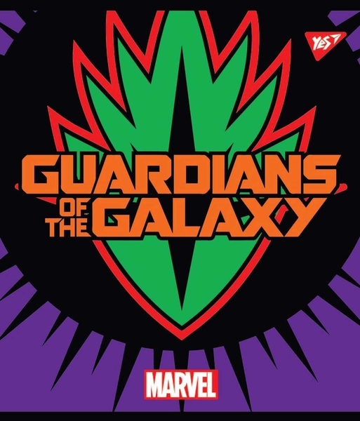 Набір зошитів Yes Marvel Hero shields А5, в клітинку, 18 аркушів, 10 шт. (765194) - Pampik