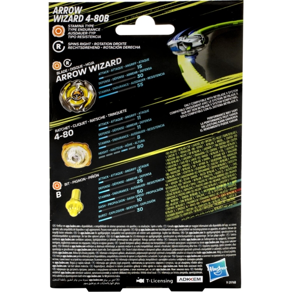 Іграшка-дзиґа Hasbro Beyblade X з пусковим пристроєм (G0175_F9582) - Pampik - 5