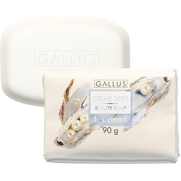 Мыло твердое Gallus Creme Seife Lux Pearl Перламутр 90 г - Pampik