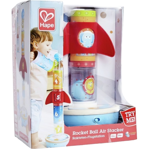 Игровой набор Hape Ракета с мячиками (E0387) - Pampik - 9