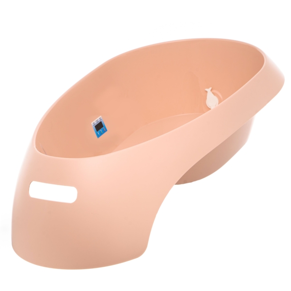Ванночка Tega Baby Teggi зі зливом та термометром, рожевий (TI-004-107) - Pampik