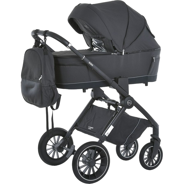 Коляска универсальная 2 в 1 El Camino ERA ME 1100 Midnight Grey (26304) - Pampik