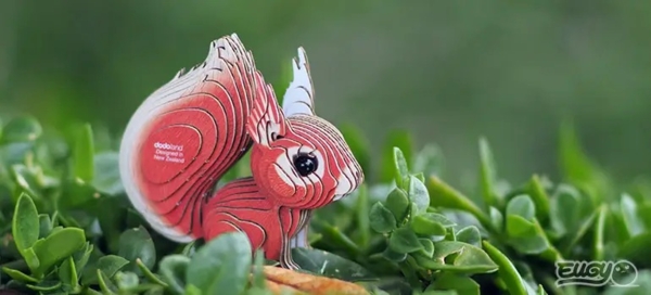 Сборная 3Д модель Eugy Зоопарк Белка (XEG-083) - Pampik - 10