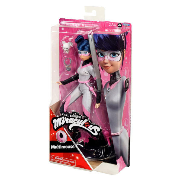 Кукла Miraculous Леди Баг и Супер-Кот Мультимышь, 26 см (50022) - Pampik - 6