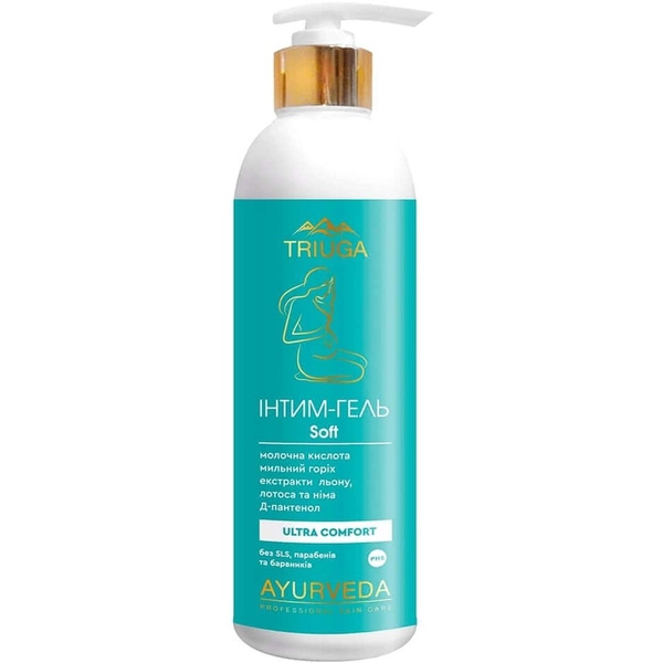 Гель для интимной гигиены Triuga Ayurveda Soft Ultra Comfort 300 мл - Pampik
