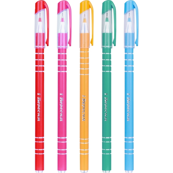 Ручка кулькова 1 Вересня Delta сині чорнила упаковка 30 шт. (411082) - Pampik