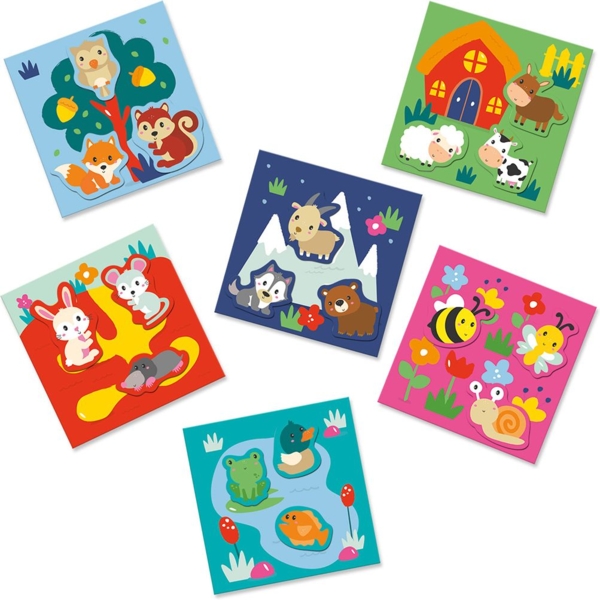 Набор для творчества Ses Creative My first Где живут животные? (14401S) - Pampik - 3