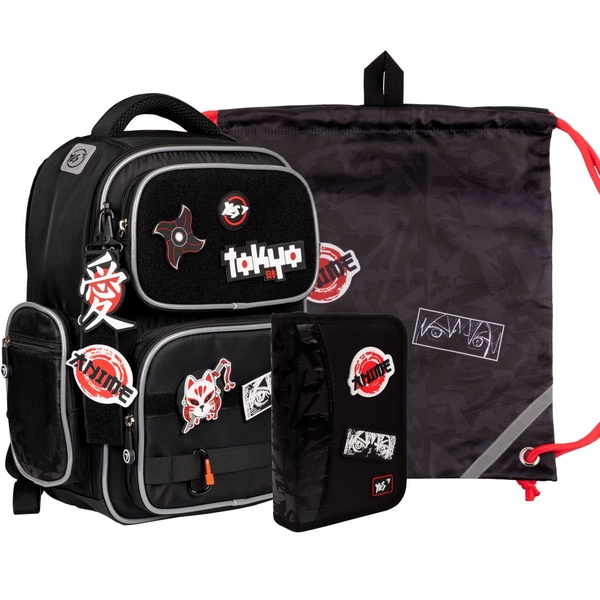 Рюкзак Yes S-101 Collection Samurai с пеналом и сумкой (559782) - Pampik
