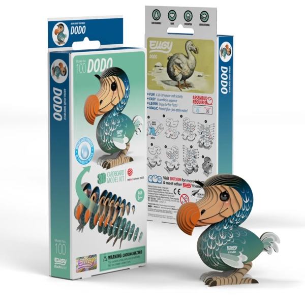 Сборная 3Д модель Eugy Зоопарк Додо (XEG-100) - Pampik - 5