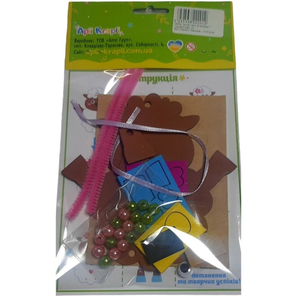 Набор для творчества Аплі Краплі Сделай сам Овечка (НФ2-10) - Pampik - 5