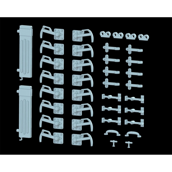 Сборная модель Revell Грузовая машина Bussing 8000 S13 с прицепом 5, масштаб 1:24, 716 деталей (RVL-07580) - Pampik - 12