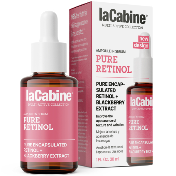 Высококонцентрированная сыворотка с ретинолом LaCabine Pure Retinol для улучшения текстуры кожи лица 30 мл - Pampik