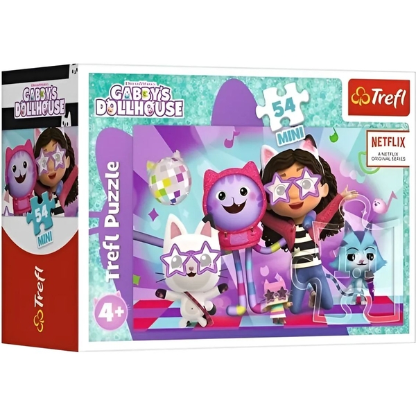 Пазли Trefl Вечірка у Габі Міні, 54 елементів - Pampik