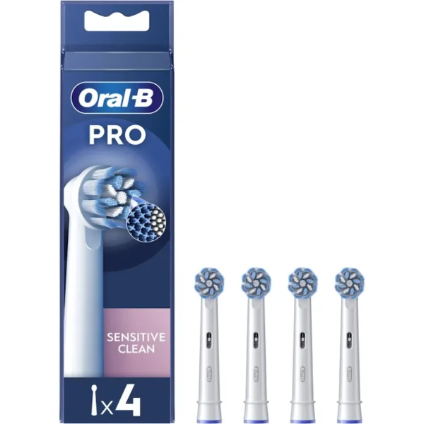 Насадки для електричної зубної щітки Oral-B Pro Sensitive Clean, 4 шт. - Pampik