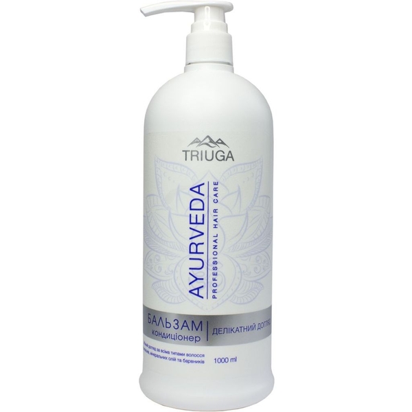 Бальзам-кондиціонер для волосся Triuga Ayurveda Делікатний догляд 1 л - Pampik
