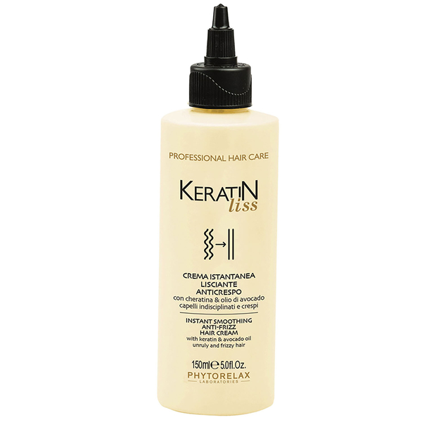 Крем Phytorelax Laboratories Keratin Liss Instant Smoothing Anti-Frizz Hair Cream для разглаживания волос 150 мл - Pampik
