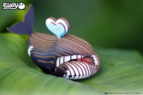 Збірна 3Д модель Eugy Зоопарк Гренландський кит (XEG-084) - Pampik - 9