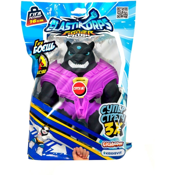 Стретч-іграшка Elastikorps Extra Force Пантера Кінгуар (DAM-2024-16-F-2) - Pampik - 2