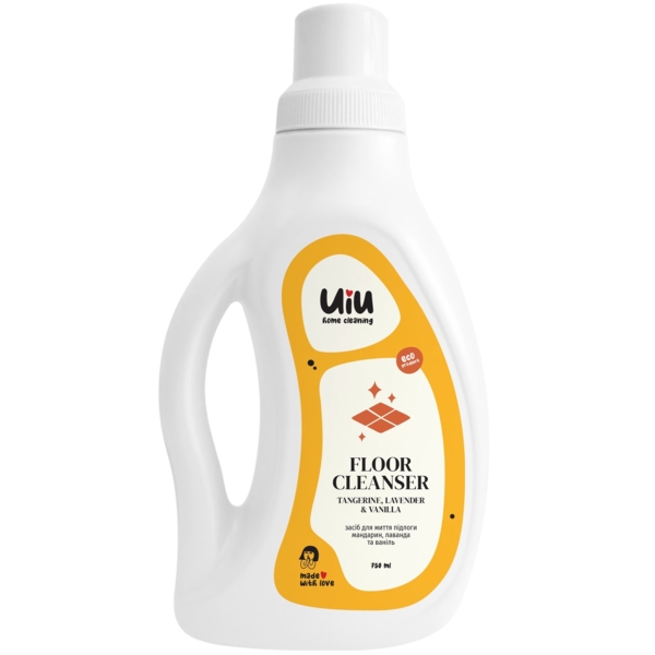 Средство для мытья пола UIU Мандарин & Лаванда & Ваниль 0.75 л - Pampik