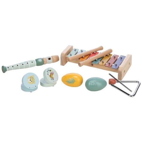 Дитячі музичні інструменти FreeON набір 5 в 1 (80586) - Pampik