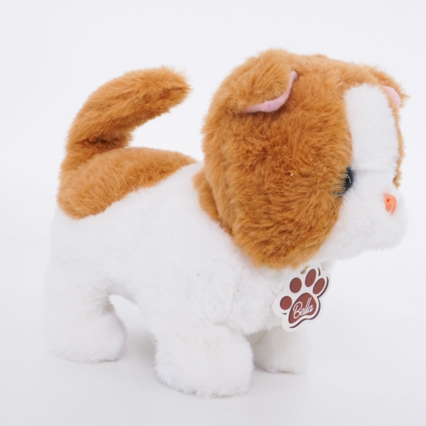 Інтерактивна іграшка Pugs at Play Біло-коричневе кошеня Bella (ST-PAP07) - Pampik - 2