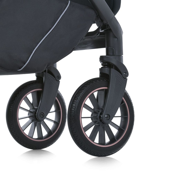 Коляска универсальная 2 в 1 El Camino ERA ME 1100 Black Night (26303) - Pampik - 21