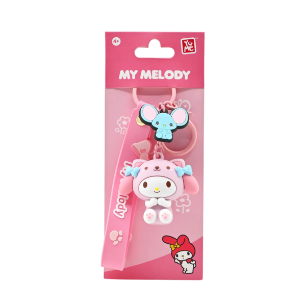 Брелок Hello Kitty Май Мелоди с животным (11541) - Pampik - 3