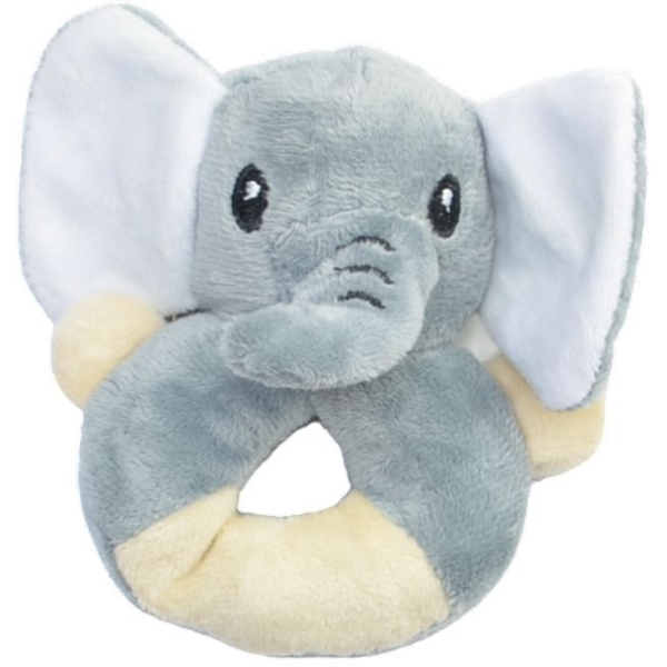 Іграшка розвиваюча Lindo з м’яким кільцем Слон (F 1021) - Pampik