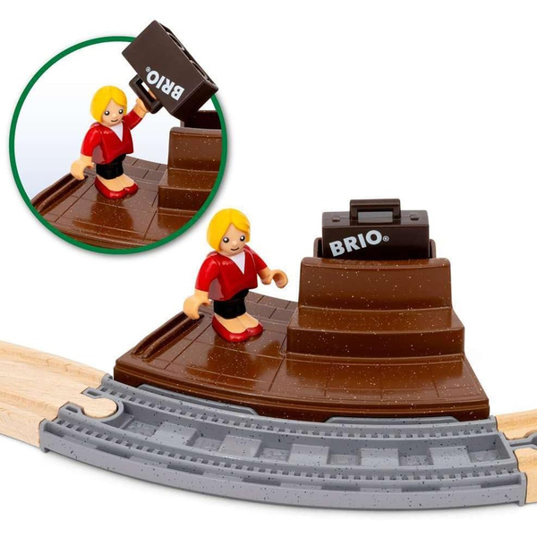 Дитяча залізниця Brio Стартовий набір (36079) - Pampik - 5