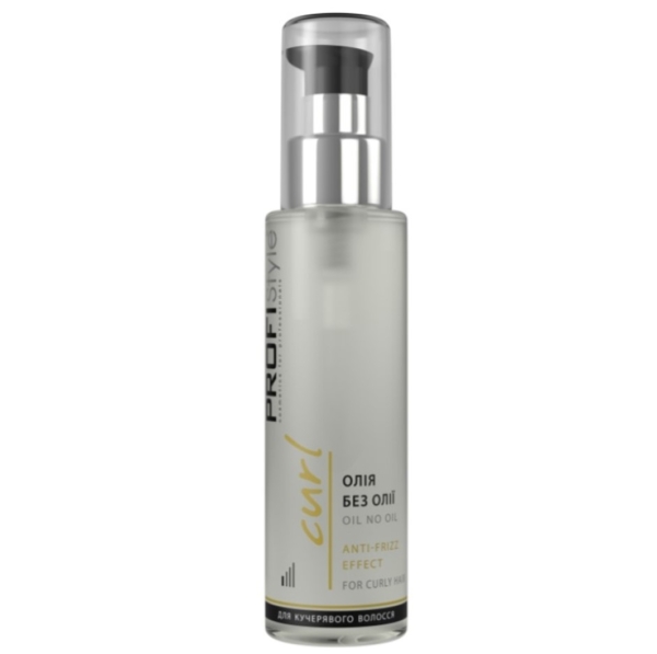 Масло для вьющихся волос ProfiStyle Curl Oil No Oil Anti-Frizz Effect 100 мл - Pampik