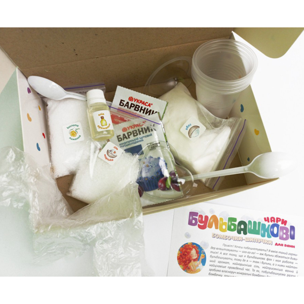 Набір для творчості Зірка Бульбашкові чари. Бомбочки-шипучки (507824) - Pampik - 4