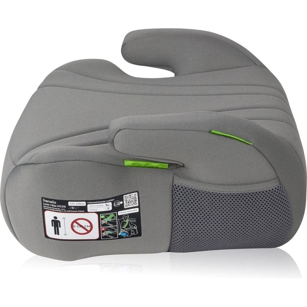 Автокрісло-бустер Lionelo Luuk I-Size Grey, 22-36 кг - Pampik - 2