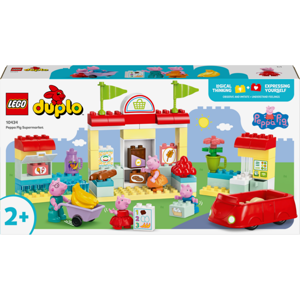 Конструктор LEGO DUPLO Супермаркет Пеппи, 70 деталей (10434) - Pampik