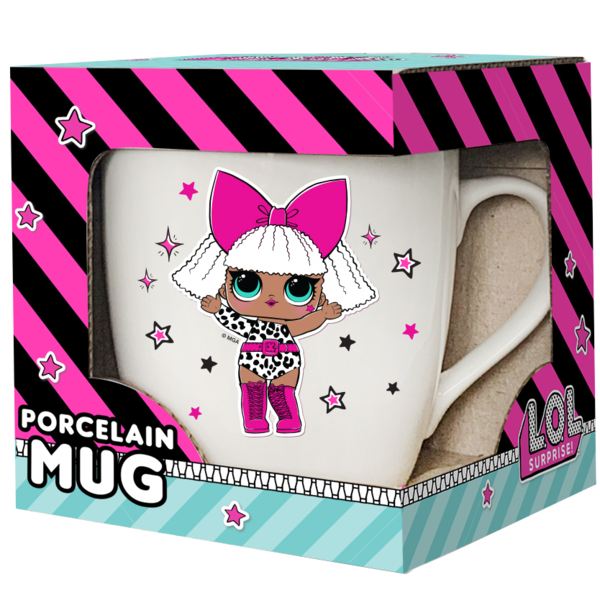 Чашка порцелянова Капучино міні L.O.L.Surprise! Diva, 220 мл, в упаковці NBone (76001272ОСТ) - Pampik