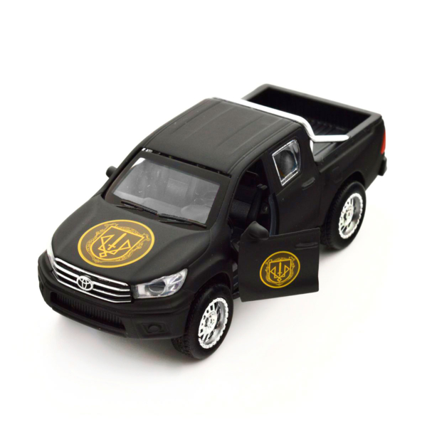 Автомодель TechnoDrive Шевроны Героев Toyota Hilux Спартан (KM6118) - Pampik - 6
