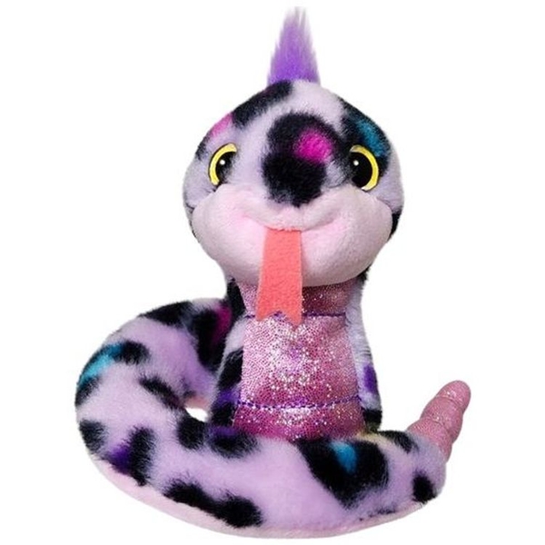 Іграшка м'яконабивна Aurora Змія рожева (230786A) - Pampik