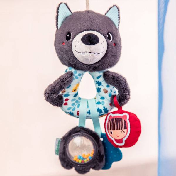 Розвиваюча іграшка на коляску Lilliputiens Вовк Луї (83505) - Pampik - 2