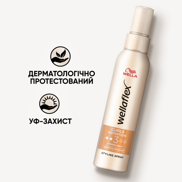 Спрей Wellaflex Curls Definition 3 для укладки 150 мл - Pampik - 3