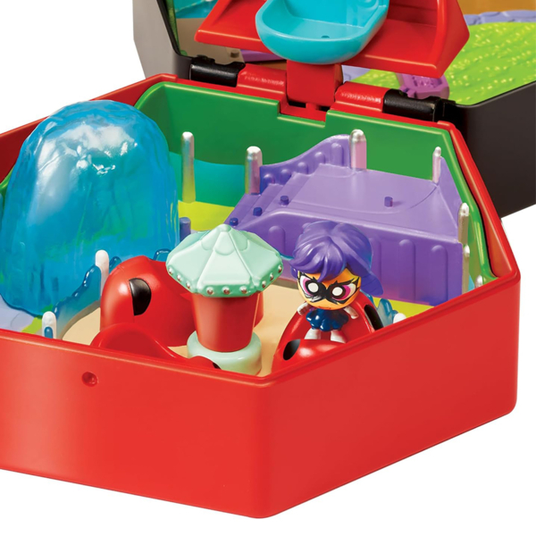 Игровой набор Miraculous Леди Баг и Супер-Кот Chibi Парк развлечений, 2 фигурки и аксессуары (50553) - Pampik - 5